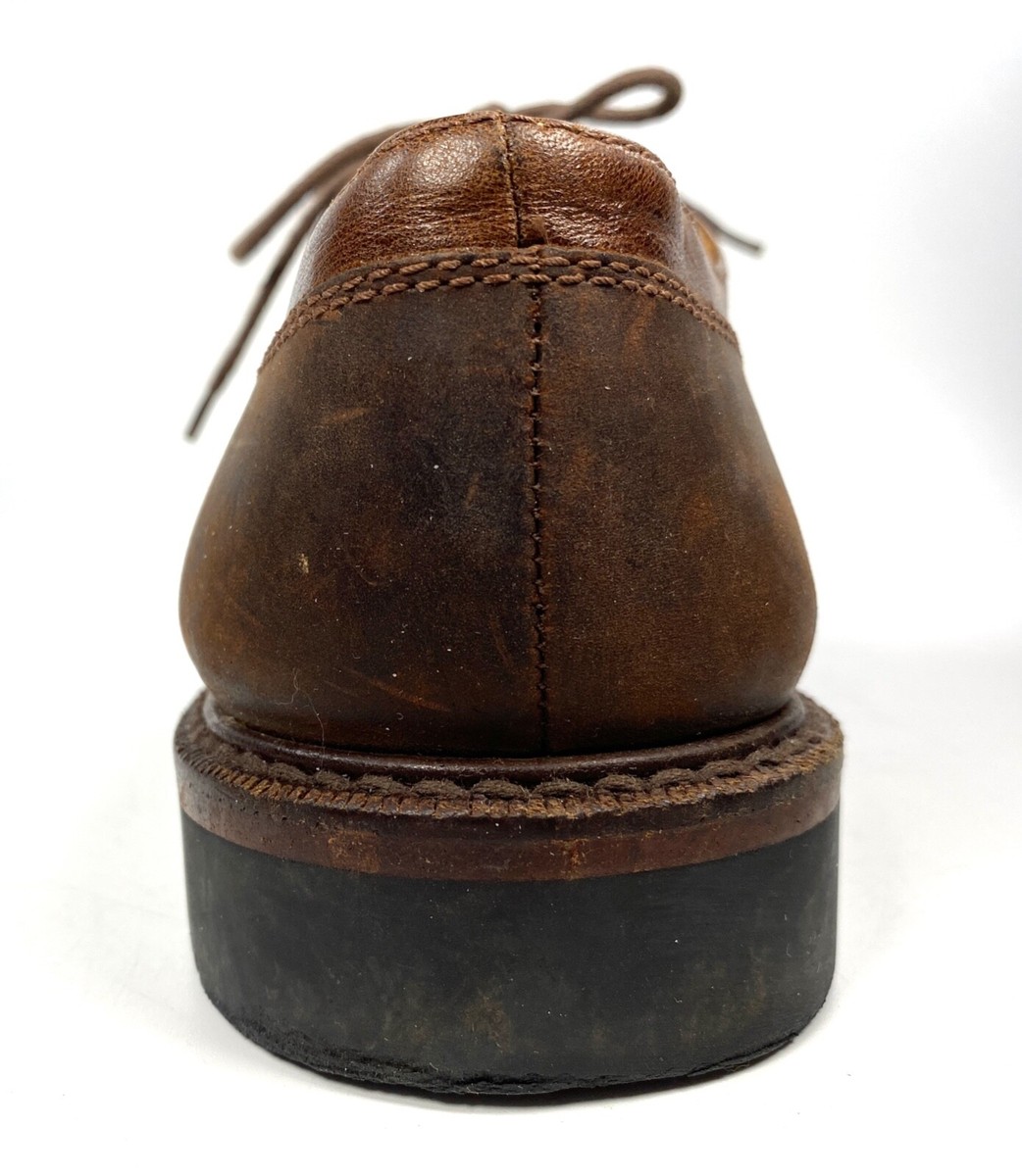 Cole Haan Country Mens 12 M Oxford Shoes Leather Brown Classic Wingtip 6351 Cole Haan Brown Leather Oxfords Mens Size 12N 6351 Made In  main image 4