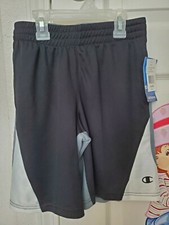 Brand New Boys Youth Champion Athletic Apparel Shorts S Concrete