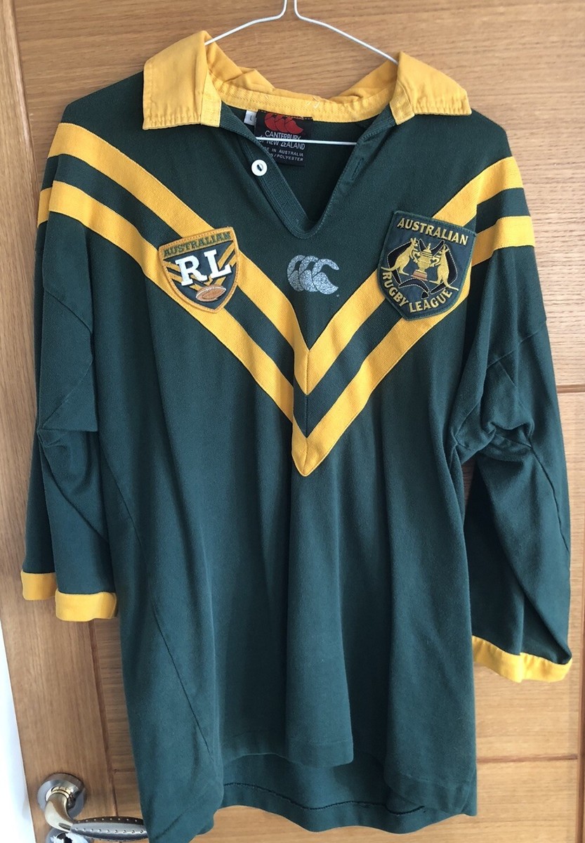 【レア】Australia rugby kangaroosラガーシャツ 1994/95 Australia RL Classic Rugby Shirts | Vintage Jerseys