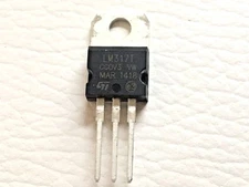 5 Pairs of LM317T + LM337T Voltage Regulators IC