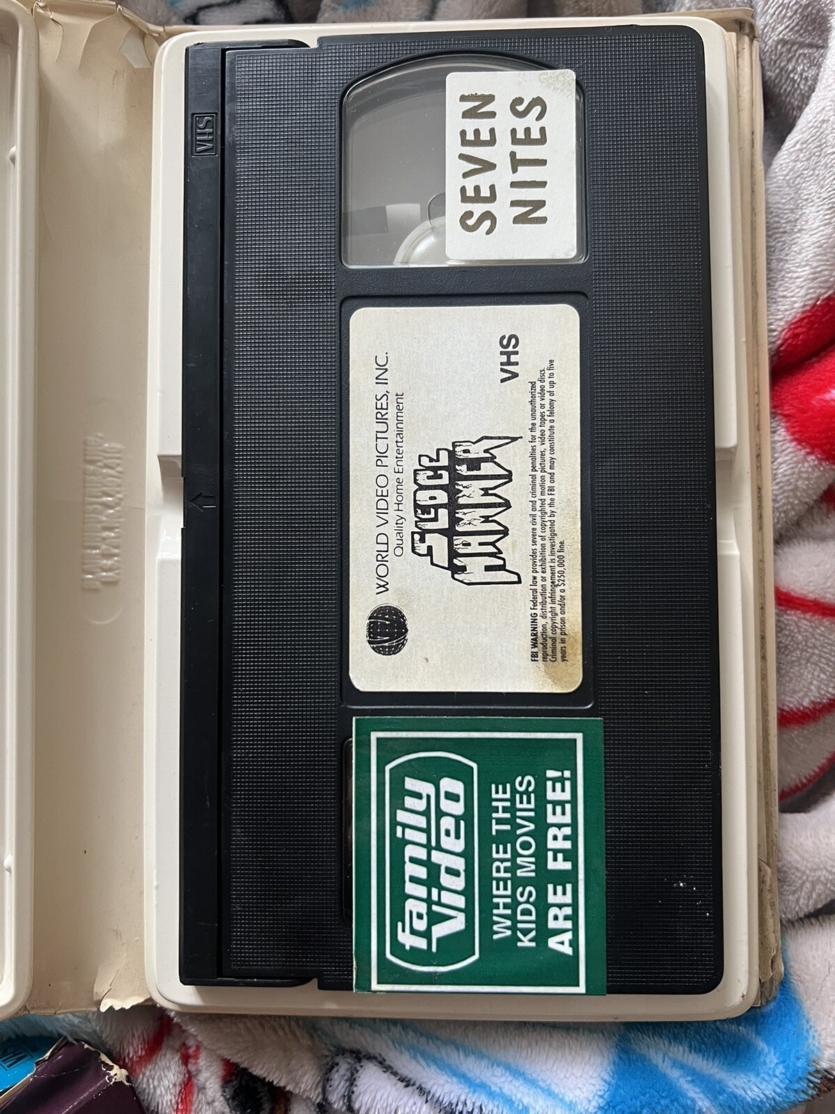 Sledgehammer VHS World Video 1984 SUPER RARE ORIGINAL BOX Tape Tested