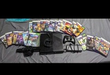 Xbox 360 E Console TESTED  Kinect  Controller  Cords  22 Games - Bundle