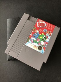 Nintendo NES Bubble Bobble 1988 Original Game, Box, Instruction Booklet