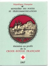 Timbre de France Carnet Croix Rouge N° YT 2016 de 1967