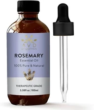 AVD Organics Rosemary Essential Oil 100% Pure Natural Hair Skin 3.38Oz Exp09/25