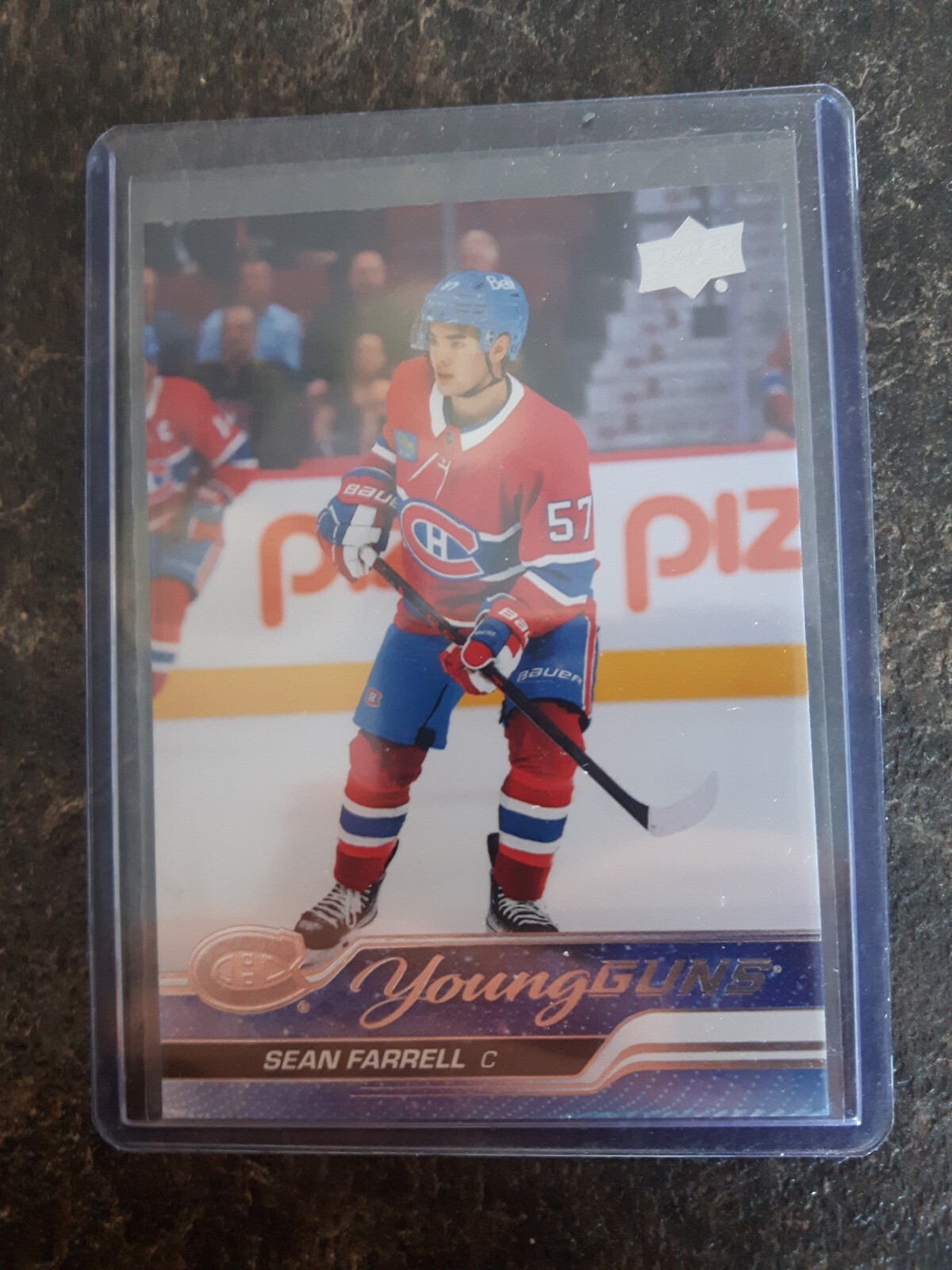2023-24 Upper Deck Series 1 Young Guns YG Sean Farrell RC Card# 234