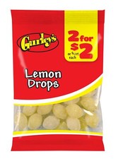 Gurley's Zesty Lemon Drops, Refreshing Hard Candy with Real Lemon Juice Pack...