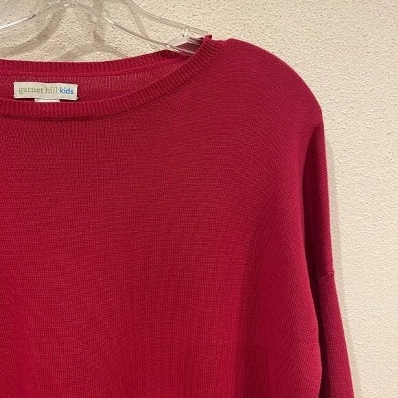 Garnet Hill Organic Cotton Sweater Size XL EUC - Image 3 of 4