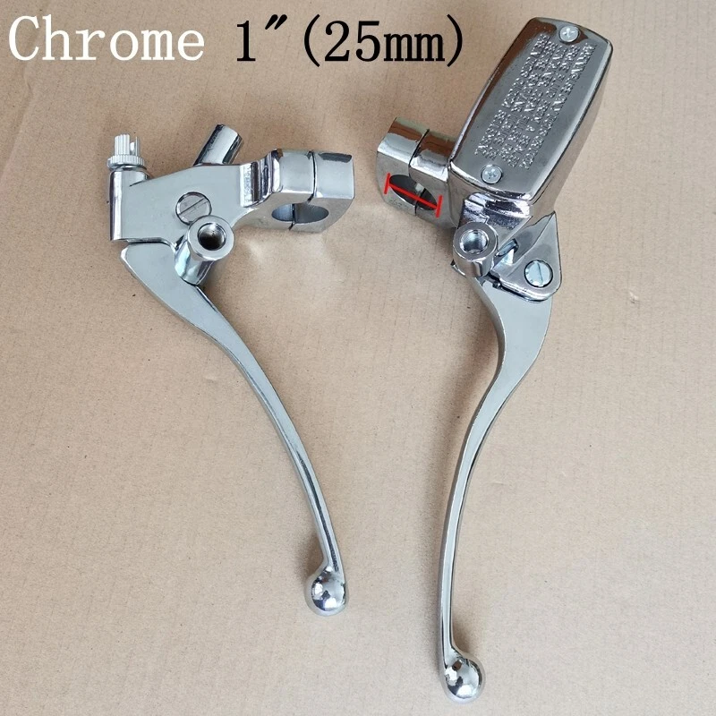 Cilindro Maestro De Freno Y Embrague Para Honda Shadow VLX 600 (1988-2007) - Nuevo, Color Plateado
