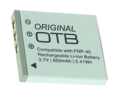 Original OTB Akku für Pentax Optio A10 / A20 / A30 / A40 / L20 / S / S4 / S4i