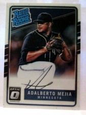Adalberto Mejia RC 2017 Optic O Rated Rookie Autograph Auto!Angels P RC Auto 