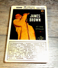 James Brown "Live" At The Apollo Volume II Cassette Tape Snap Case GRT 532-1022