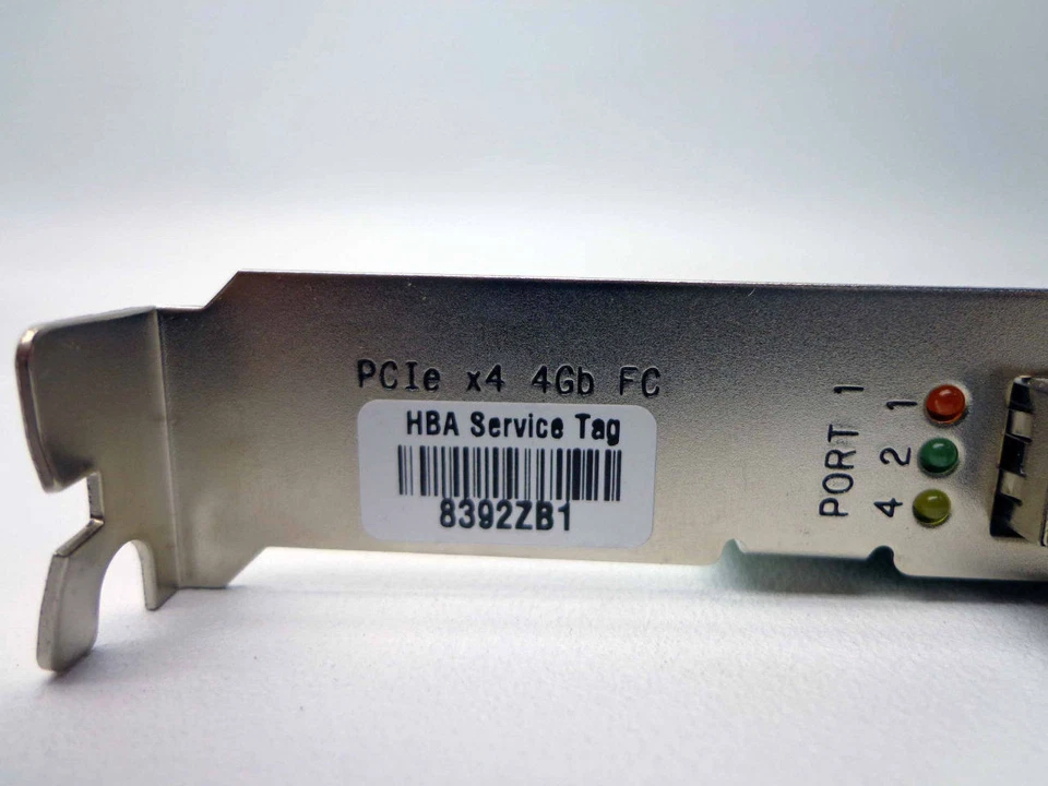 Dell Qlogic QLE2462-DELL PX2510401-54 Dual-Port 4Gb/s Fibre PCIe HBA Card - Image 2 of 4