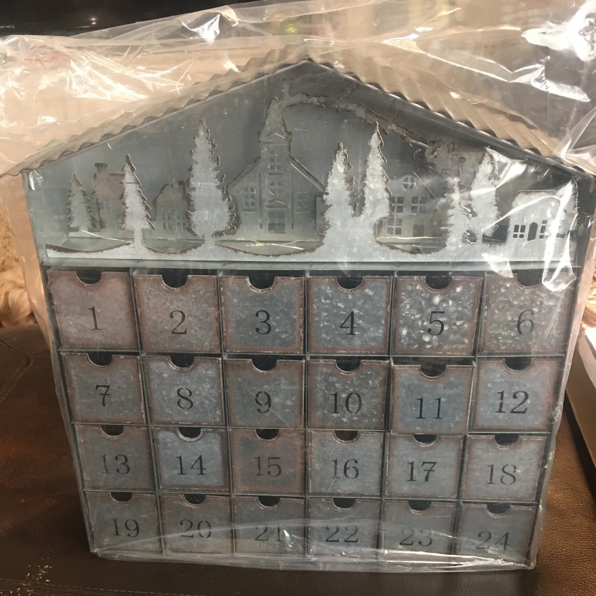 Member's Mark Pre Lit Metal Advent Calendar NEW Sam's Club NIB | eBay Member's Mark Pre Lit Metal Advent Calendar NEW Sam's Club NIB | eBay