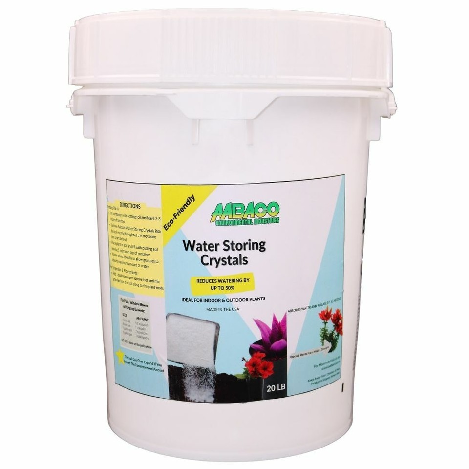 Water Absorbing Polymer Crystals Soil Moisture eBay