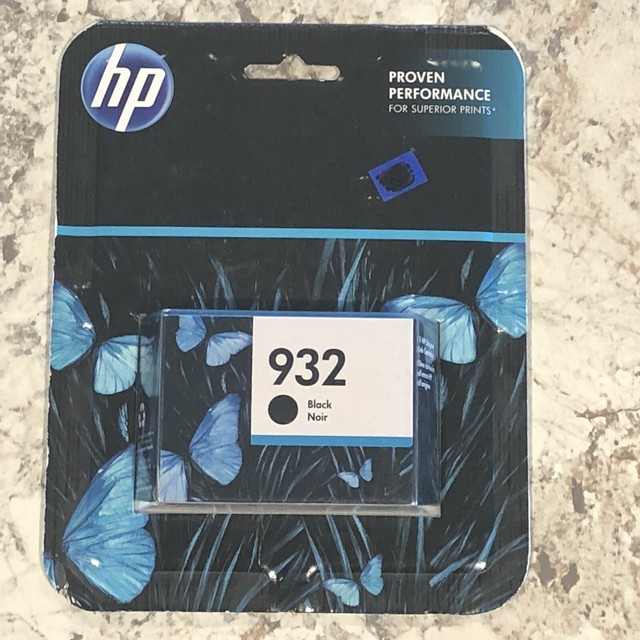 Genuine HP 932 Black Ink Cartridge OfficeJet Printer Cartridge NEW