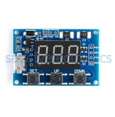 2CH Independent PWM Generator Duty Cycle Pulse Frequency Module LED Digital Tube