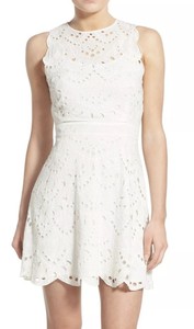 michael kors white eyelet dress