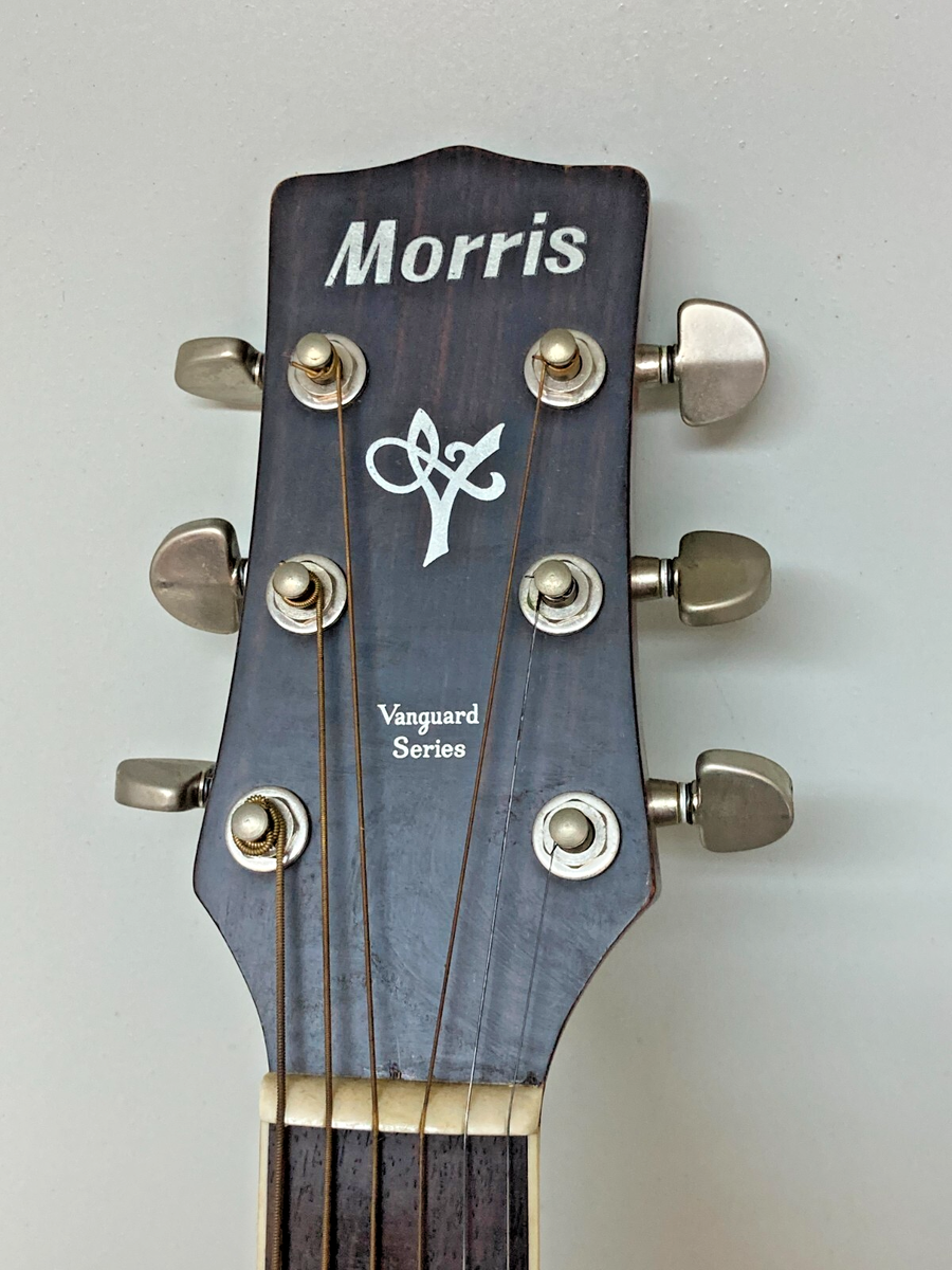 Used Morris Acoustic Guitar MV-701 Top Solid Japan Vintage 80's
