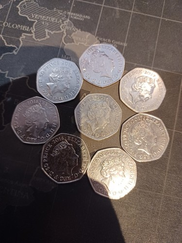 Beatrix Potter 50p Münzen Restposten Jemima Pfützenente, Peter Kaninchen, Flopsy Hase - Bild 3 von 3