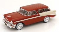 1:18 Kk-Scale Chevrolet Bel Air Nomad 1956 Brownmetallic/Creme