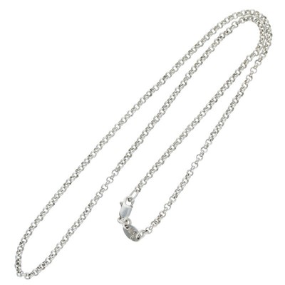 Chrome Hearts Necklace NECKCHAIN R16 Roll Chain 16inch Size 16inch 