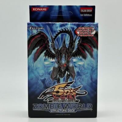 Yugioh Zombie World 1st Edition Structure Theme Deck For Card Game CCG TCG  | eBay