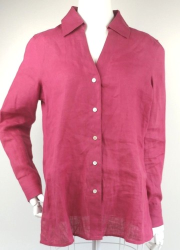 100% Linen Blouse Tunic Lagenlook BOHO 