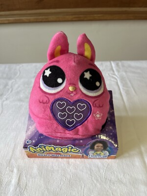 Animagic Herzwärmer kleiner rosa Hase Stofftier Plüsch ändert Farbe
