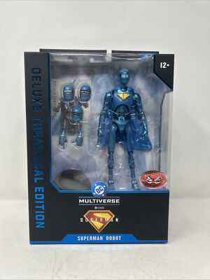 McFarlane Platinum Superman Robot