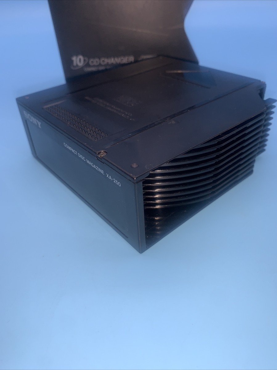 Sony 10 Disc Changer Magazine Part ID Model Number XA-250 | eBay