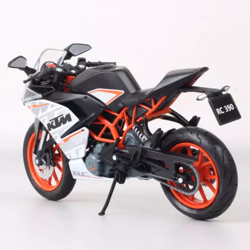 Automaxx 1:12 Scale KTM RC 390 2014 Motorcycle Diecast Model Race Bike Kids Toy - Picture 12 of 15