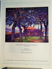 MARGARET JORDAN PATTERSON  ART PIECE VTG ORIG  1993 ADVERTISEMENT