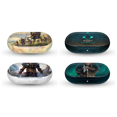 OFFICIAL ASSASSIN'S CREED VALHALLA KEY ART VINYL SKIN DECAL FOR SAMSUNG BUDS