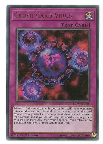 virus trap card yugioh Crush Card Virus DPBC-EN020 Yu-Gi-Oh! Card
