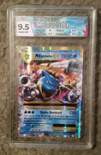 POKEMON MEGA M BLASTOISE 2016 EX EVOLUZIONI HOLO FOIL 22/108 COME NUOVO 9,5