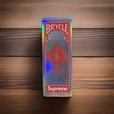 Supreme/ Bicycle Holographic Slice Playing Cards| FW23| Box Logo | eBay Supreme/ Bicycle Holographic Slice Playing Cards| FW23| Box Logo | eBay