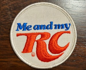 Vintage Me and My RC Cola Patch Rare Variant Soda Pop Royal Crown