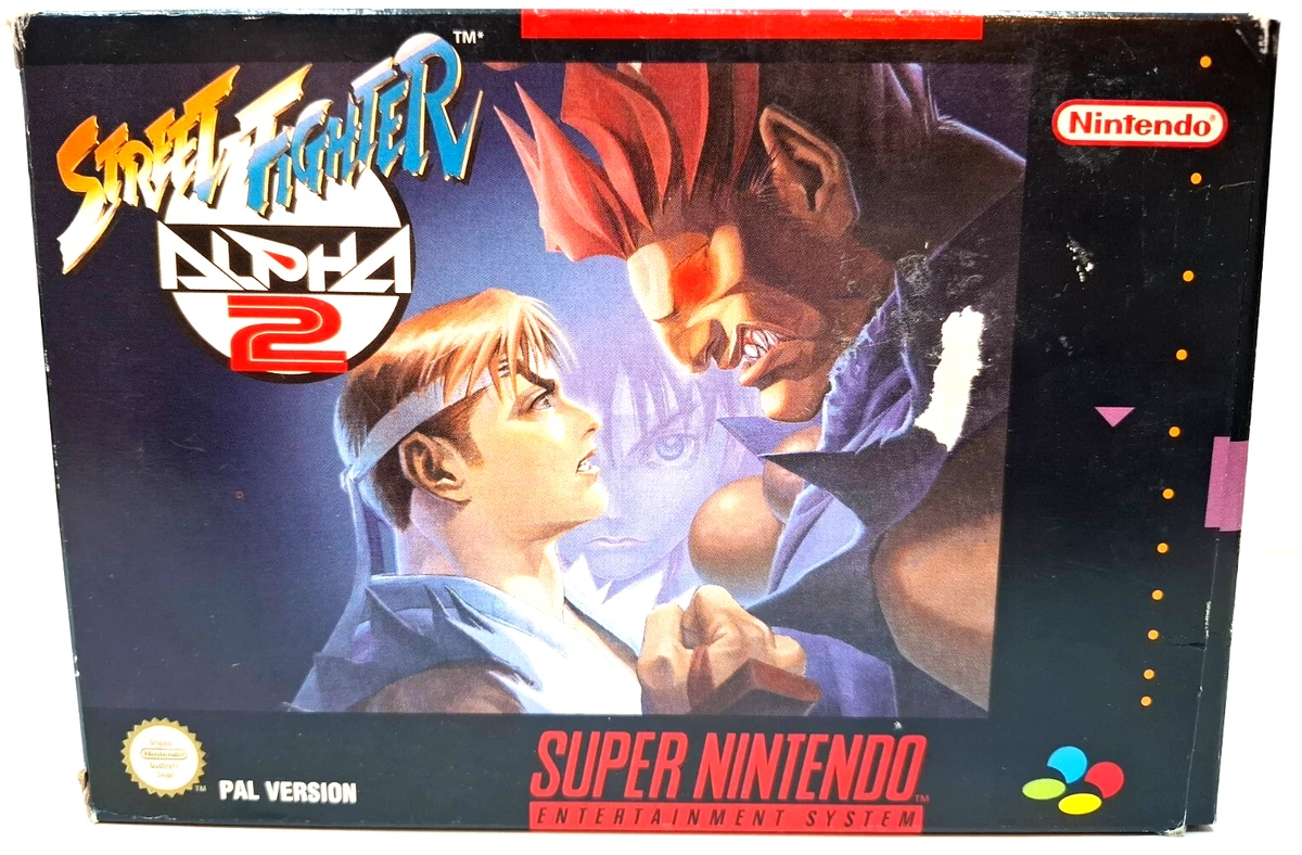 Nintendo SNES Street Fighter Alpha 2 Video Games for sale | eBay
