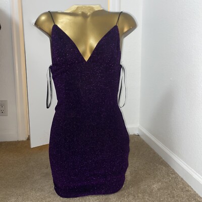 fitted lace wedding dress NEW Forever 21 Purple Silk Satin Colorblock  Twisted Cutout Midi Bodyco  Brie