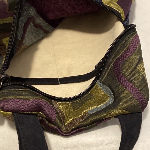 Trimsin fabric purse satchel crossbody small - Picture 4 of 8
