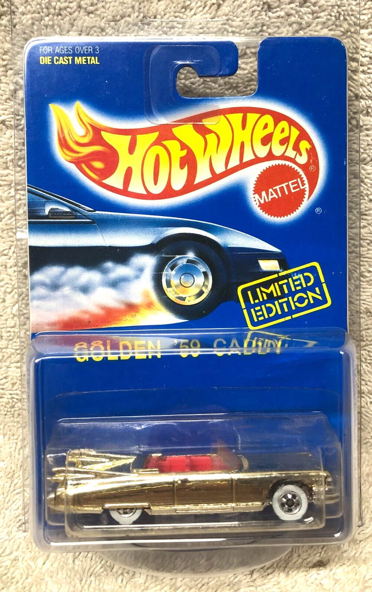 GOLDEN 59 CADDY gold red interior hot wheels 9202 limited edition