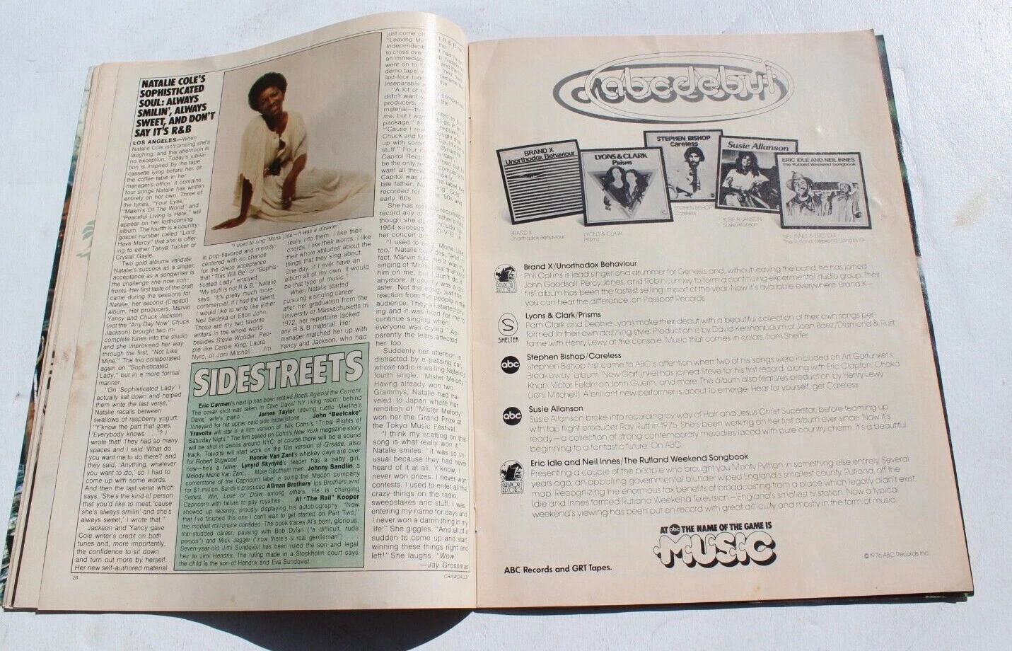 Vtg Crawdaddy Magazine December 1976- John Lennon THE BEATLES Broke Up - 画像3/4