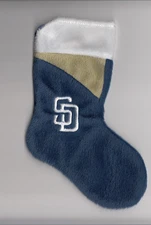 San Diego Padres 6 inch Mini Stocking Ornament with Logo