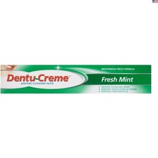 Pasta de dientes Dentu-Crème 75 ml como nueva - Eliminación de manchas suave y eficaz para dentaduras postizas