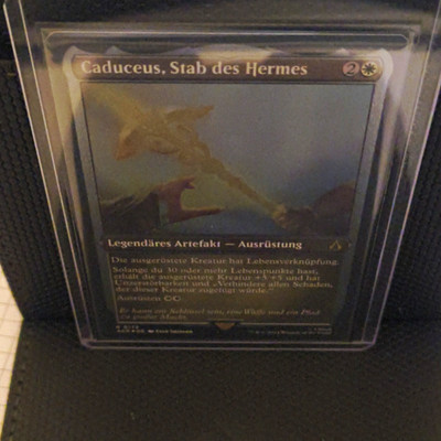Magic: The Gathering Caduceus, Stab des Hermes Foil Full Art Deutsch