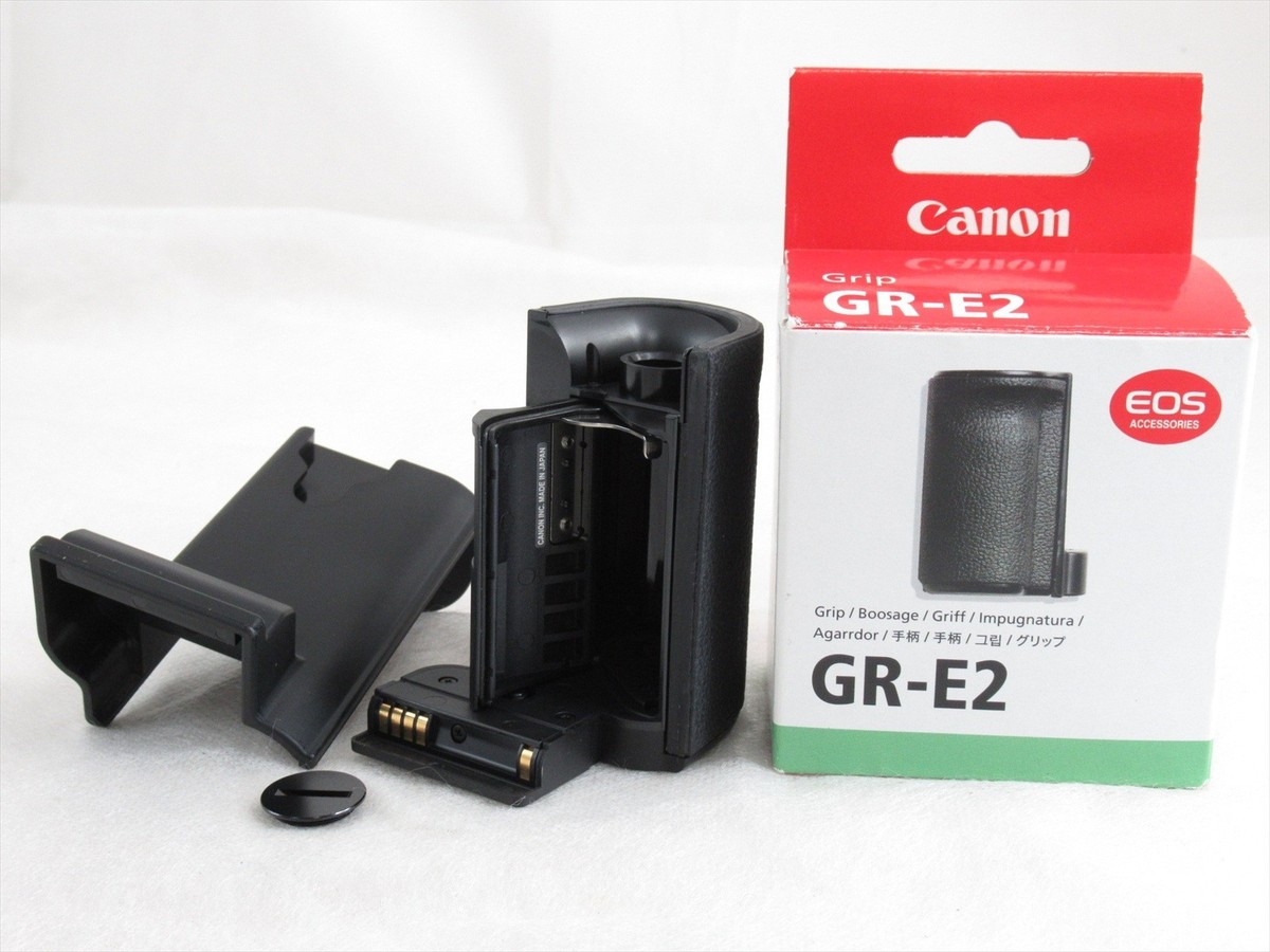 UNUSED】Canon GR-E2 Battery Grip Holder for Canon EOS-3 1 1N 1V