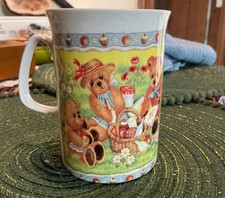 Rose of England Teddy Bears Picnic Themed Bone China  Mug
