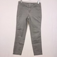 Old Navy Pixie Pants Gray Stretch Skinny Ankle Size 2 Regular