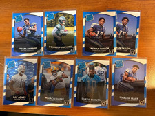 (8) 2017 Donruss Rated Rookies Marlon Mack Taywan Taylor Malachi Dupre